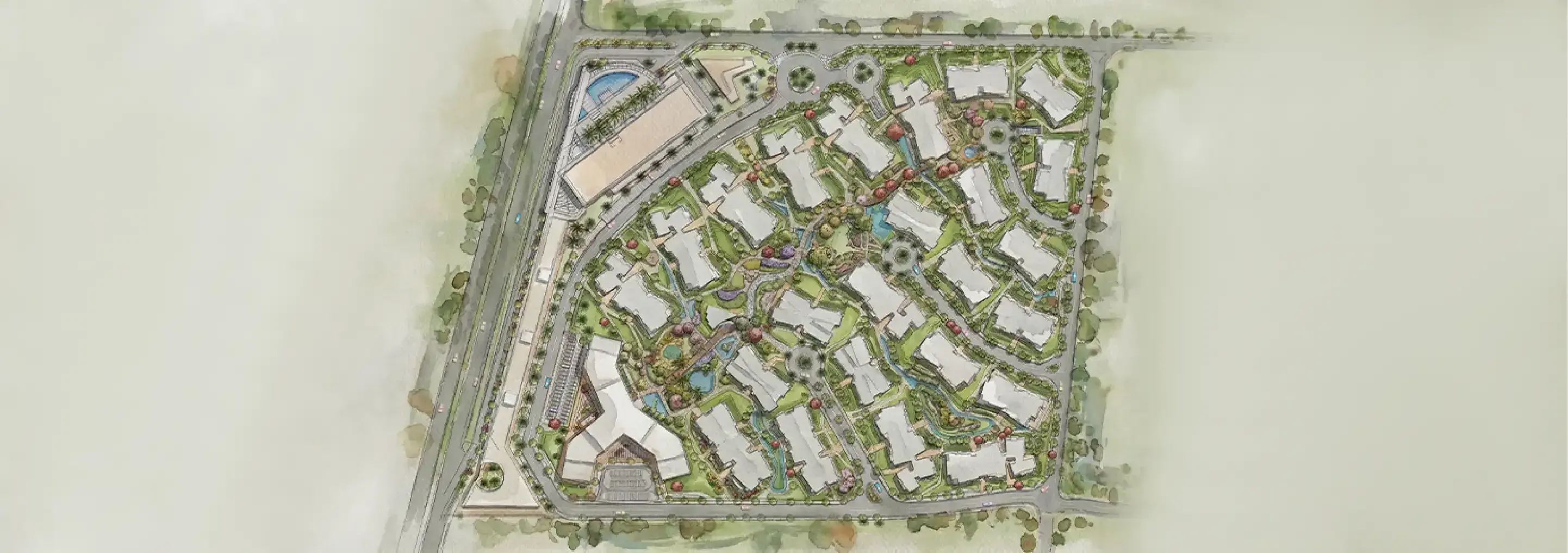 West Leaves masterplan